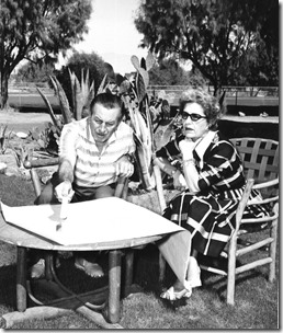 Walt and Lillian at Smoke Tree Ranch - FindingWalt.com