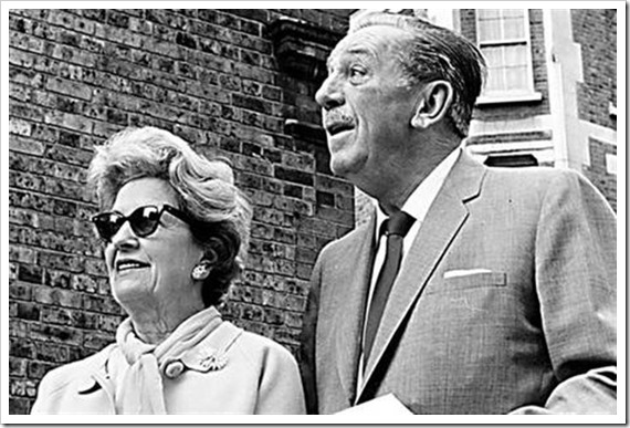 Lillian and Walt in London